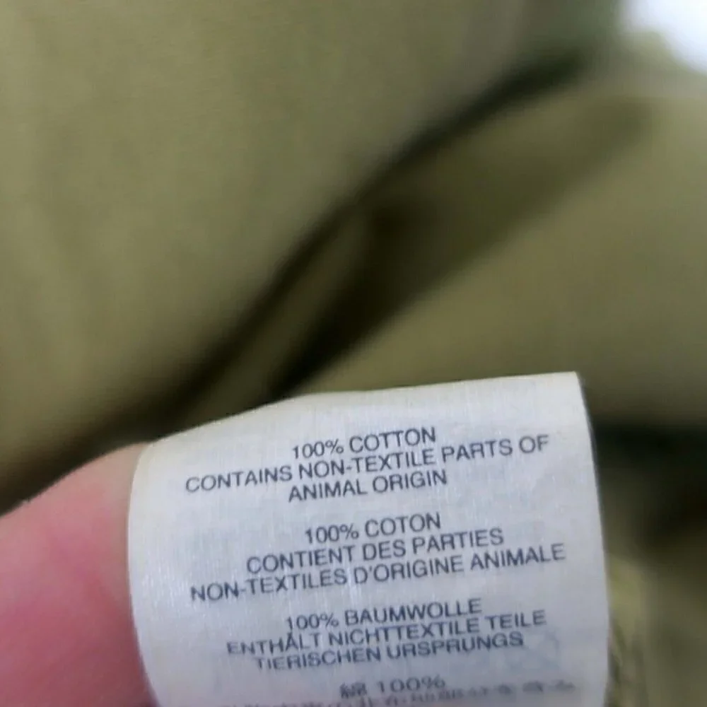J. Crew Boyfriend Fatigue Military Parka Jacket Hood Anorak Olive Women's Small